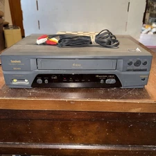 SYMPHONIC SL-240B Video Cassette Recorder VCR VHS Player No Remote W/ AV TESTED