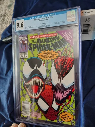 Spider Man #363 Graded 9.6 by CGC