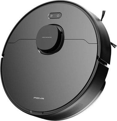 MOVA Robot Vacuum and Mop, Lidar Navigation Robot Vacuum RLS4 - BLACK