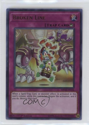 Broken Line MP18-EN156 YuGiOh 2018 Mega-Tin Mega Pack card