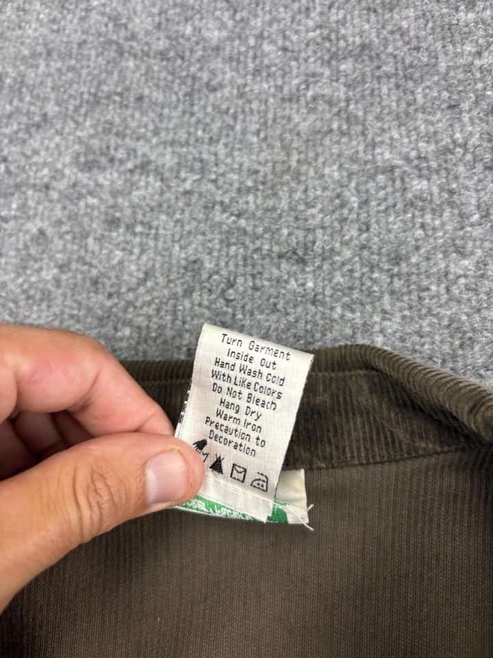 Vintage Quacker Factory Jacket Womens Large Corduroy Fall Embroidered Pumpkins - Image 3 of 4