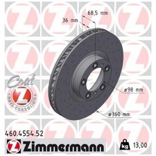 Zimmermann Scheibenbremse vorne rechts 9Y0615302A 26047265