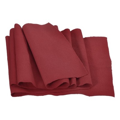 Burgundy Red Elastic Cuffs Ribbed Trims Sewing Cotton Band 8x39 Inch