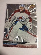 2024-25 Upper Deck Series 1 - Alexandar Georgiev #51 Outburst Silver