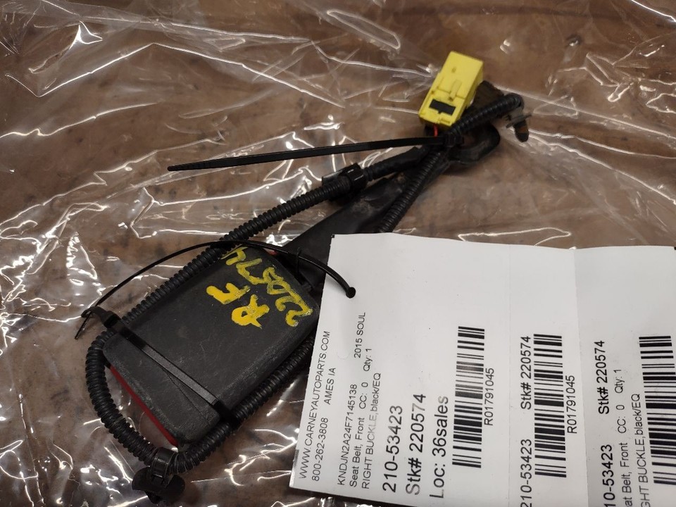 Seat Belt Front Model Passenger Buckle Fits 14-17 SOUL 1791045 | eBay