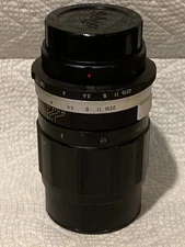 SOLIGOR TELE AUTO f= 1 35mm  1:2.8 W/lens caps Made in Japan