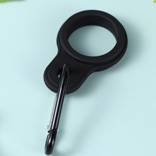 6pcs Outdoor Water Bottle Carrier Clip Silicone Hanging Buckle for Hiking