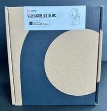 Poly Voyager 4320 UC Wireless Headset with Charging Stand, USB-A Bluetooth & Mic