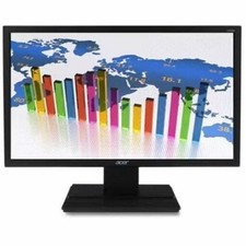 acer V206Q A 20" Class LCD Monitor - 16:9 - Black - 19.5" Viewable - 200 Nit - 6