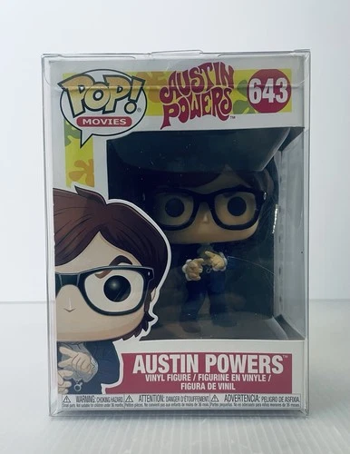 Funko Pop! Movies Austin Powers 643 Blue Suit New With Protector