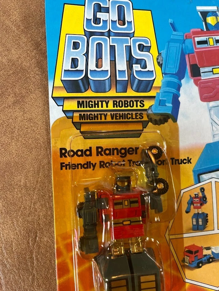 GO-BOTS ROAD RANGER MOC TONKA DIE-CAST METAL VINTAGE 1985 - Image 3 of 4