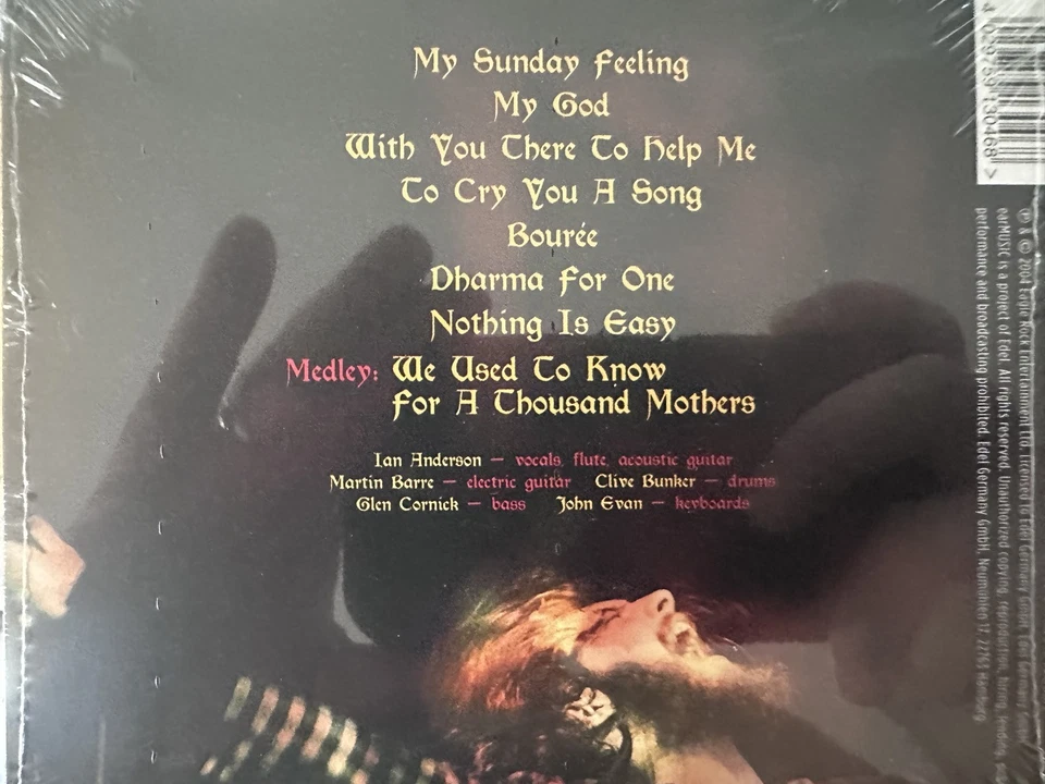 JETHRO TULL - Nothing Is Easy - Live At Isle Of Wight 1970 CD BRAND NEW! - Image 2 of 2