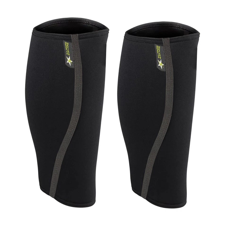 7mm Neoprene Shin Calf compression Sleeves for recovery Calf Compression -Pair - Image 2 of 4
