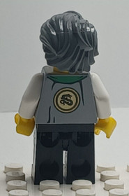 LEGO Minifigure Lord Garmadon Sensei Rebooted njo094 Ninjago 70725 W/ Stick