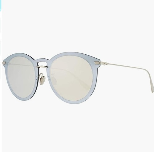DIOR "ULTIMEF" 53MM SILVER & PINK ROUND AVIATOR SUNGLASSES NEW! - Picture 8 of 8