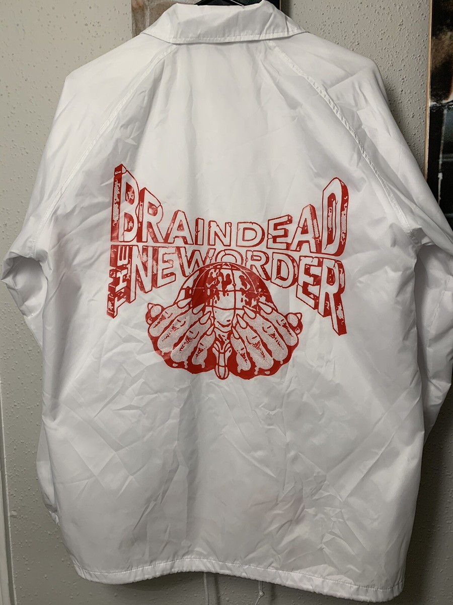 Brain Dead “New Order” Coaches Jacket Windbreaker | eBay Brain Dead “New Order” Coaches Jacket Windbreaker | eBay