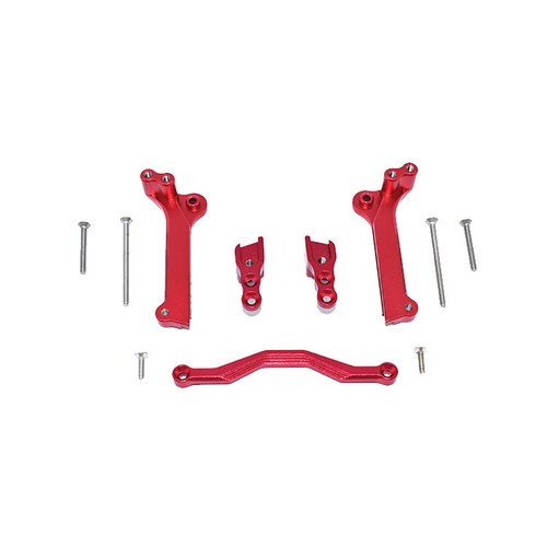 Montaggio ammortizzatore anteriore lega di alluminio per TRAXXAS 1/10 RC MAXX - Foto 6 di 12