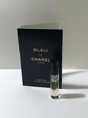Chanel Bleu de Chanel PARFUM Spray Sample 1.5ml / 0.05oz each NEW