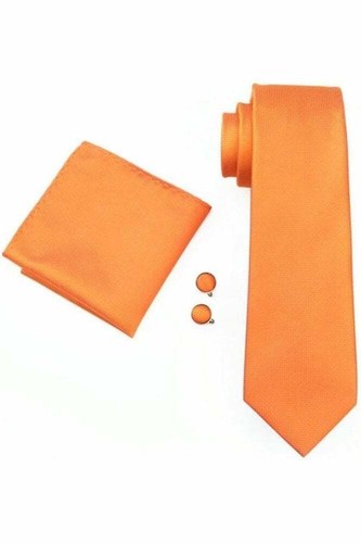 Einfache blasse Pastellfarben für Herren 100 % Seide Tasche Quadrat, Manschettenknöpfe und Hochzeit Krawatte Sets - Bild 8 von 17