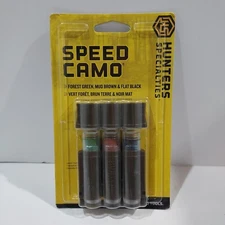 Hunters Specialties Speed Camo Tri Color Makeup w/Pocket Size Applicator 00261
