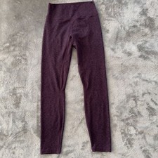 ZYIA Active Soft Purple Brushed Leggings Women's Size 6-8 Medium