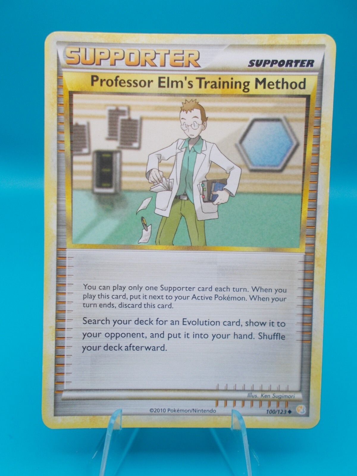 Professor Elm's Training Method 100/123 Heartgold & Soulsilver Regular LP