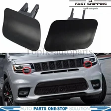 SET HEADLAMP WASHER COVER FOR JEEP GRAND CHEROKEE 2017-2021 SRT SRT8 TRACKHAWK