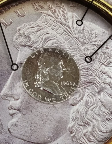 1963 P  FRANKLIN HALF DOLLAR SILVER PROOF TP-5362