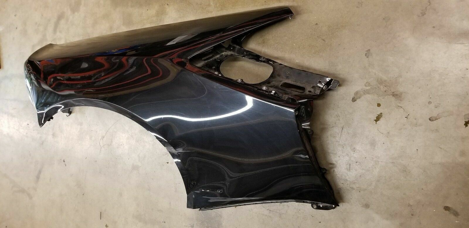 LAMBORGHINI HURACAN PASSENGER RIGHT SIDE QUARTER PANEL OEM 4T8809602E DAMAGED 