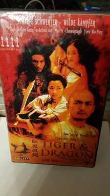 Tiger & Dragon  Martial - Arts  VHS Video Film FSK ab 12 Jahre
