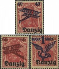 Gdansk 50-52 (complete issue) Favor devaluation used 1920 Airma