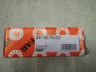 1 Stück  Pendelkugellager · 2311-K-TVH-C3 · FAG ·55x120x43 Garantiert FABRIKNEU 
