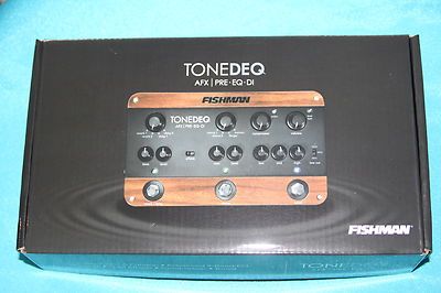 ギター FISHMAN TONEDEQ Fishman ToneDEQ Acoustic Instrument Preamp w/ Effects, Power
