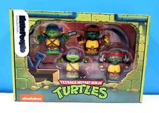 Fisher Price Little People TMNT TEENAGE MUTANT NINJA TURTLES Collectors Set NEW