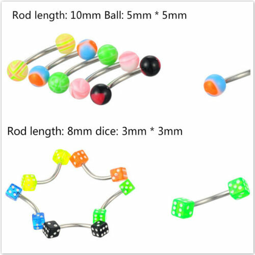 105pcs Wholesale Bulk Body Piercing Jewelry Eyebrow Belly Tongue Lip