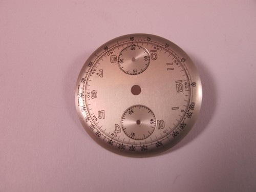 LANDERON OLD STOCK VINTAGE CHRONOGRAPH DIAL SILVER COLOR - Picture 3 of 4