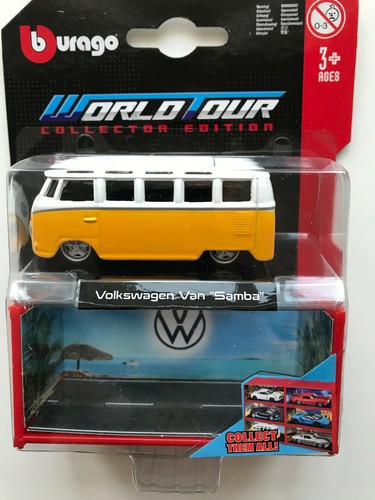 VW T1 "Samba" Van, Bburago Auto Modell 1:64 - Picture 2 of 2
