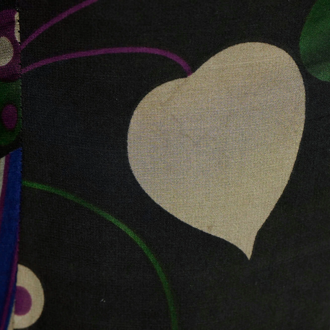 Abito midi vintage Kenzo Y2k seta stravagante retrò scoop stampa mista aderente svasato taglia 38