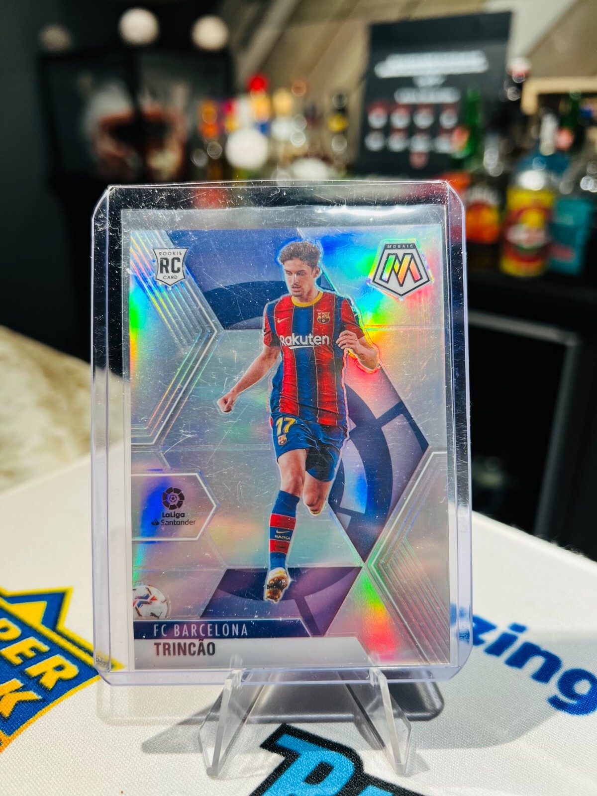 Trincao 2020-21 Mosaic La Liga Silver Holo Prizm Rookie RC - Barcelona