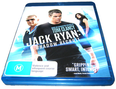 Jack Ryan: Shadow Recruit - Blu-Ray - Near Mint - Region B