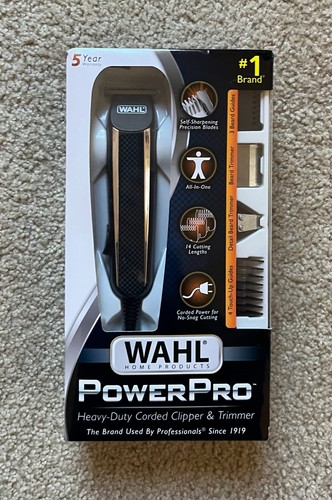 NEU im Karton Wahl Power Pro Schwerlast 20 Stück kabelgebundene Haarschneidemaschine Trimmer & Detailer