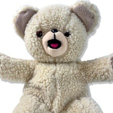 Vintage SNUGGLE Hand Puppet Fabric Softener Full Body Sherpa 15"