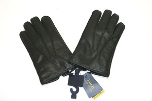 ralph lauren leather gloves mens