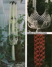 Chain Look Plant Hanger Pattern - Craft Book:  MP6 Macrame Portraits Book 6