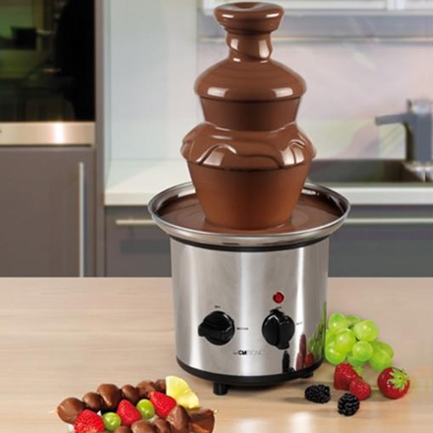 Fontana di Cioccolata Clatronic SKB 3248 | Acciaio Inox 170W Buffet