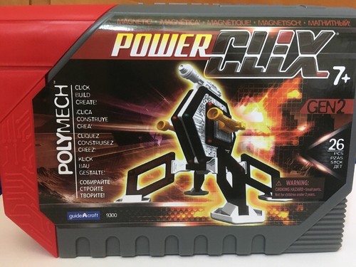 Guidecraft Powerclix Power Clix Magnet Bauset Kinder Spielzeug - MINT Bildung
