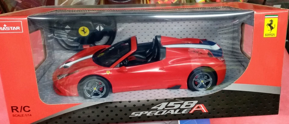 RASTAR RC 1/14 - FERRARI 458 A SPECIALE - AUTO RADIO COMANDO - Immagine 2 di 2