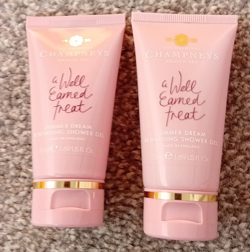 Champneys Summer Dream Rewarding shower gel 50ml X 2 eBay