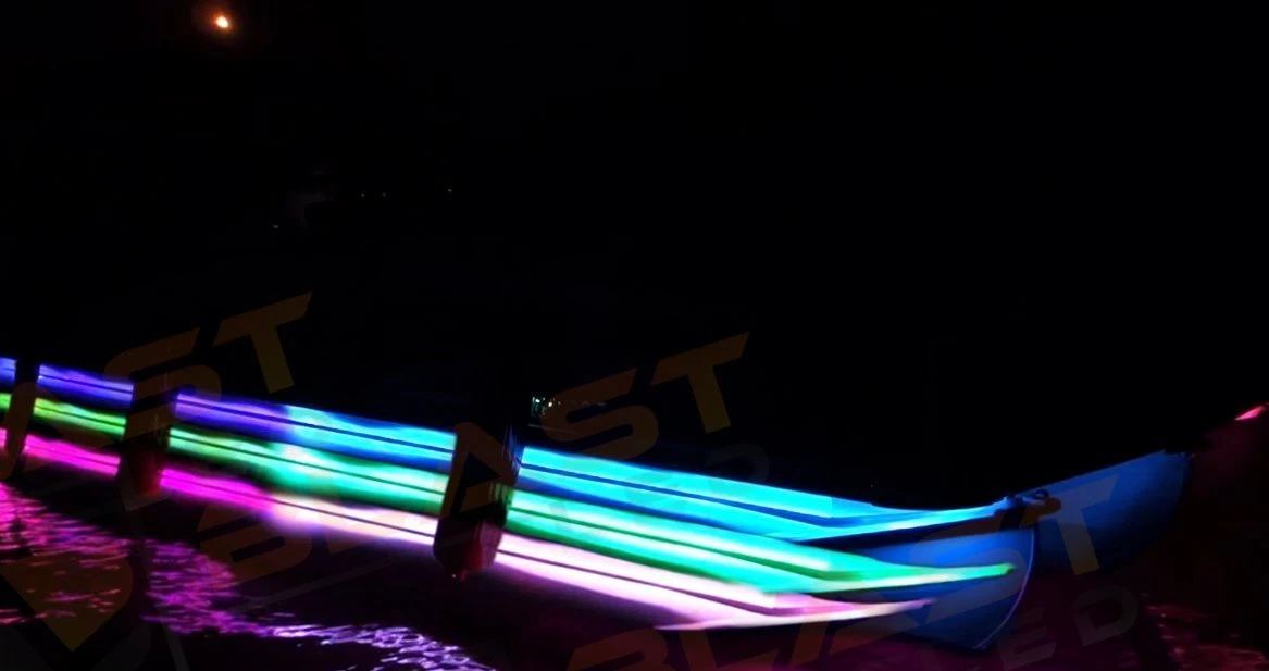 Multi color led pontoon lights online