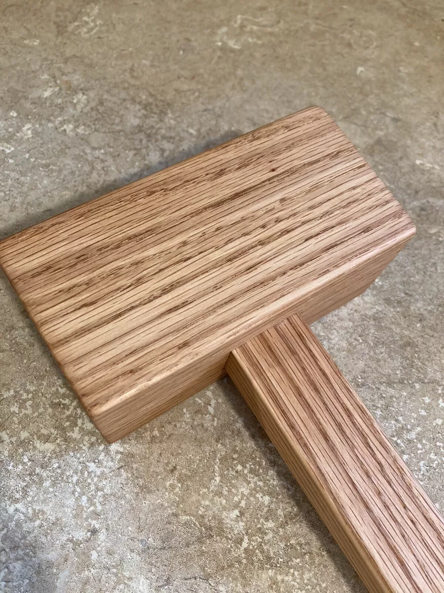 Heirloom Woodcrafts Handcrafted Oak Mallet eBay